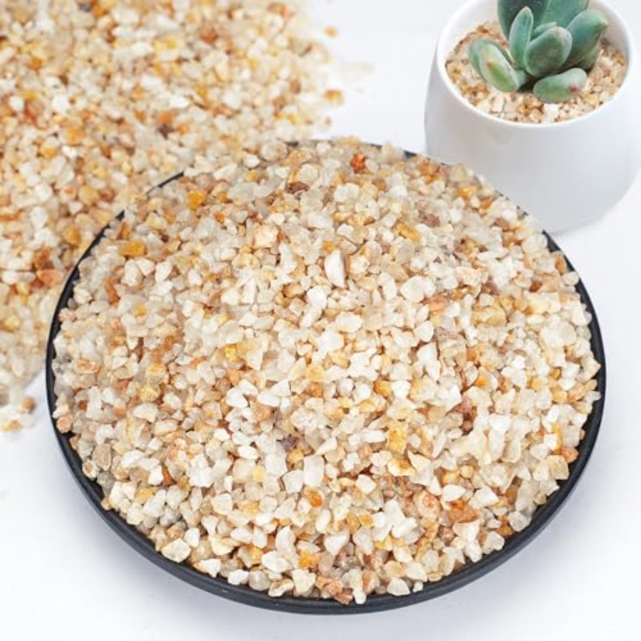 Aquarium Planted Sand - 1-2mm Coarse Sand for Plants, 20lbs