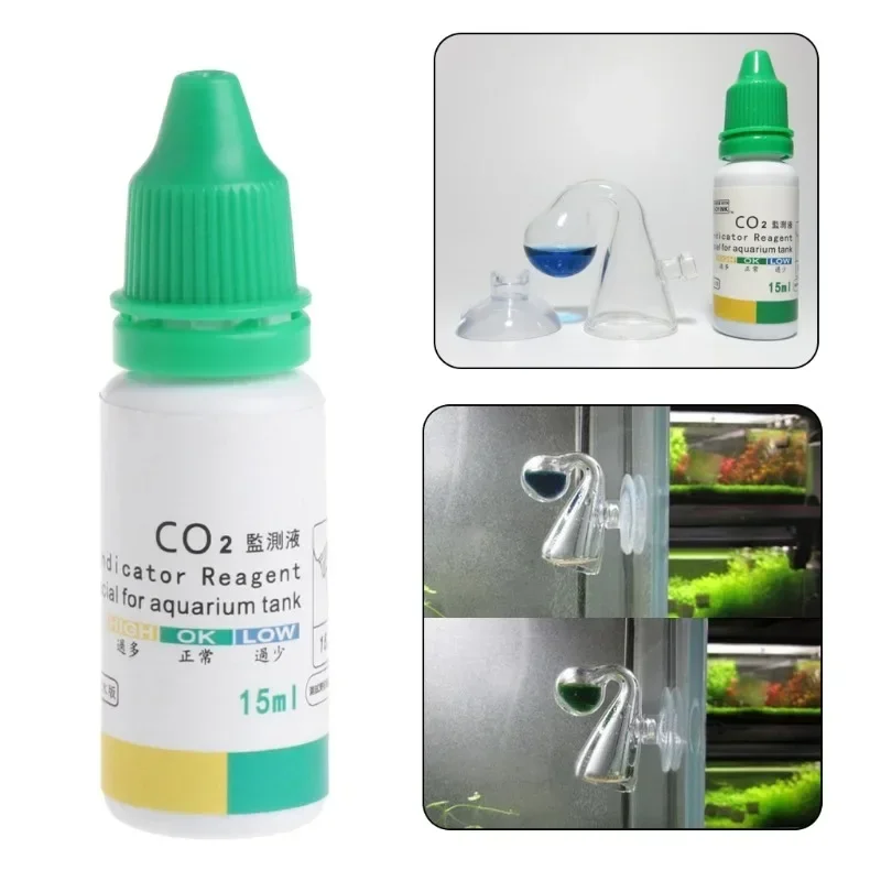 Planted Aquarium Ph - Aquarium CO2 Indicator Solution 15ml Fish