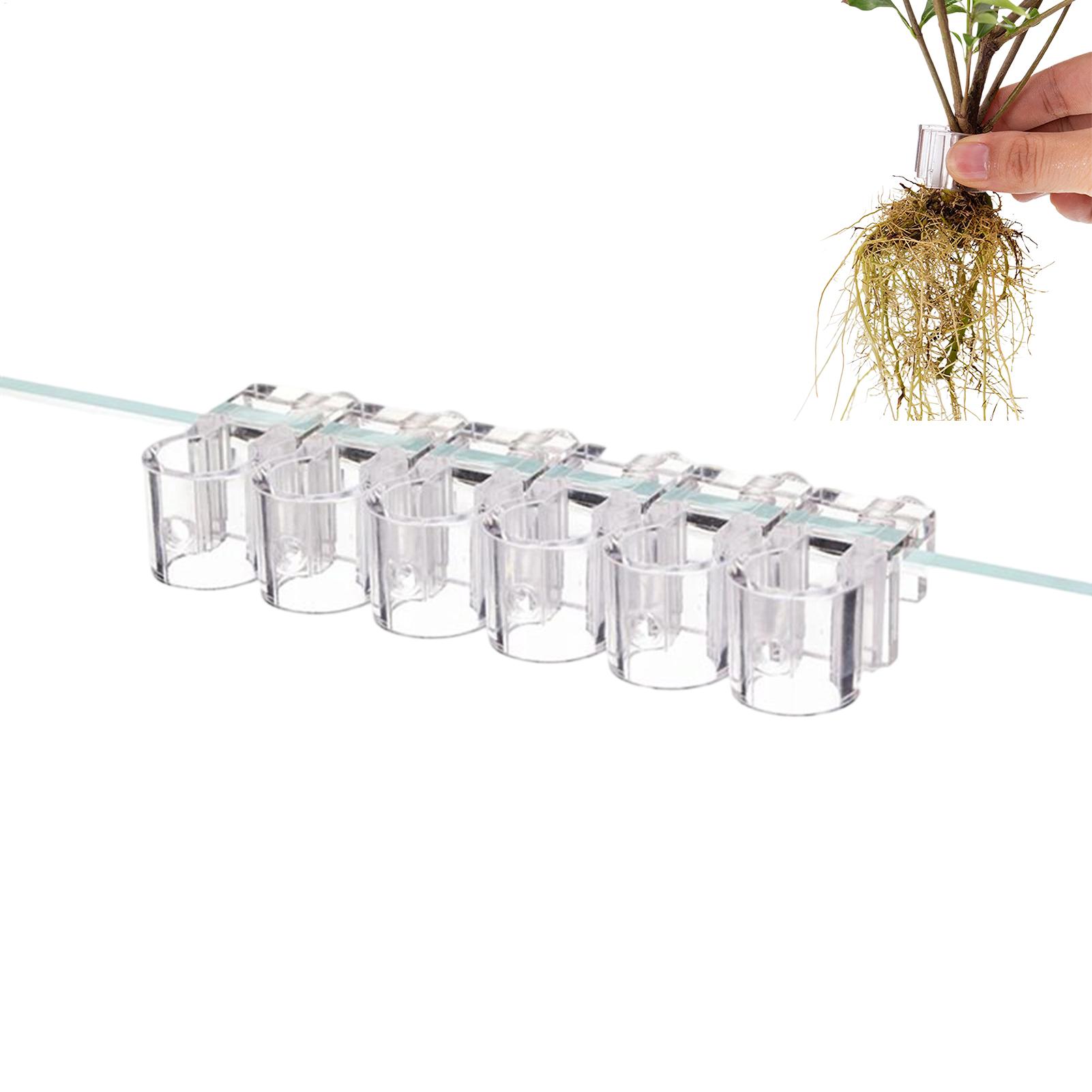 Aquarium Plant Rings - Plant Holder For Aquarium 6 Pieces