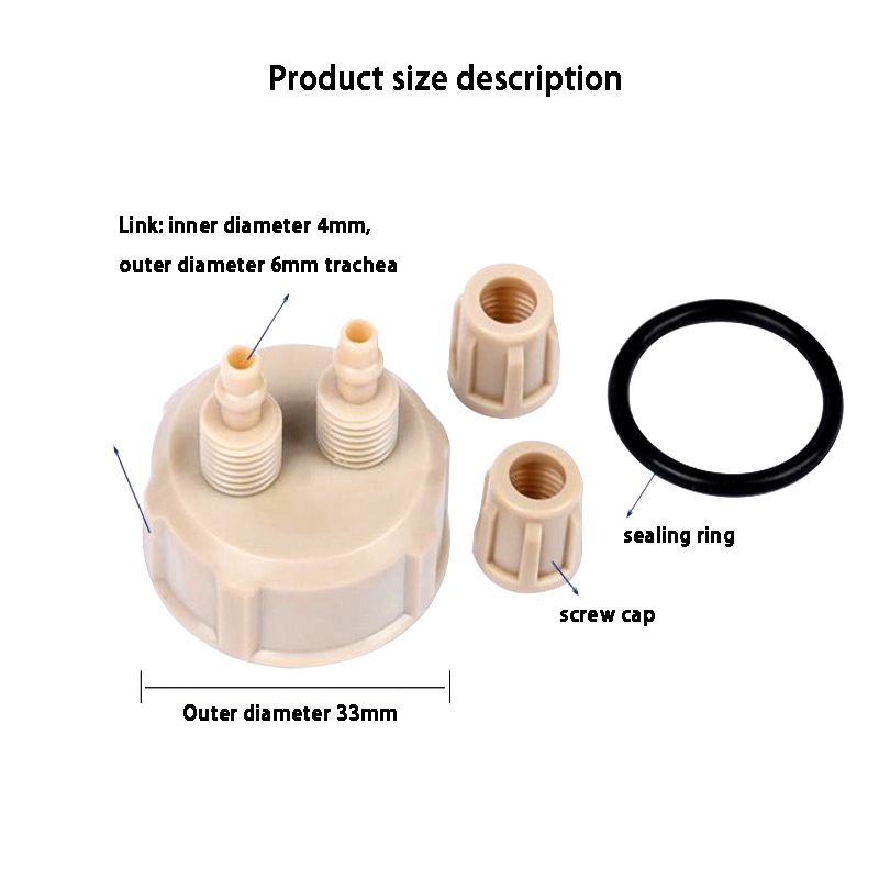 2 Pack Aquarium DIY CO2 Genera - Planted Aquarium Accessories ulasan dan harga