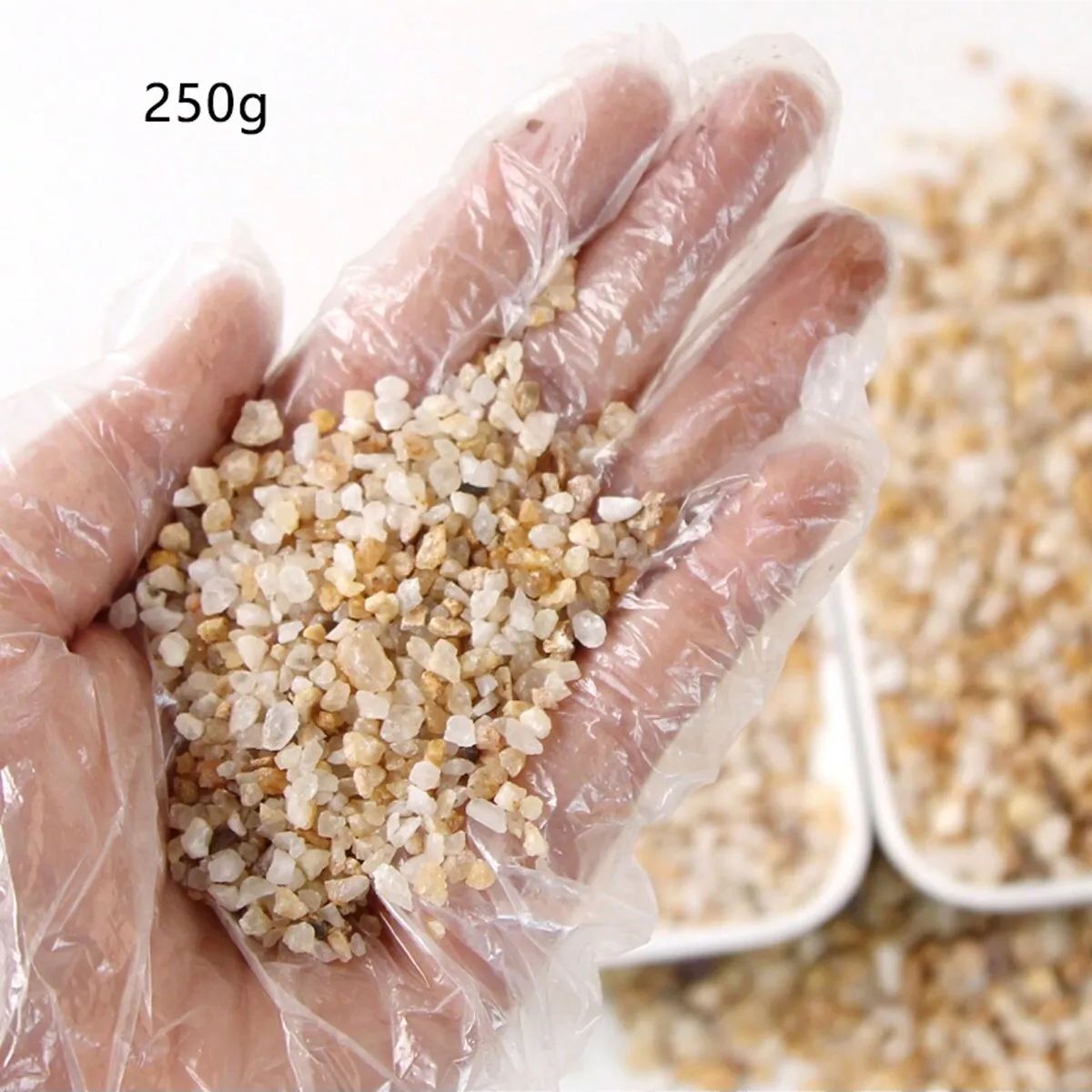 1pc-250g Natural Crystals Grav - Aquarium Planted Sand ulasan dan harga