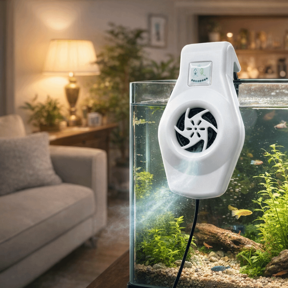 Silent Aquarium Cooling Fan Po - Planted Aquarium Accessories ulasan dan harga