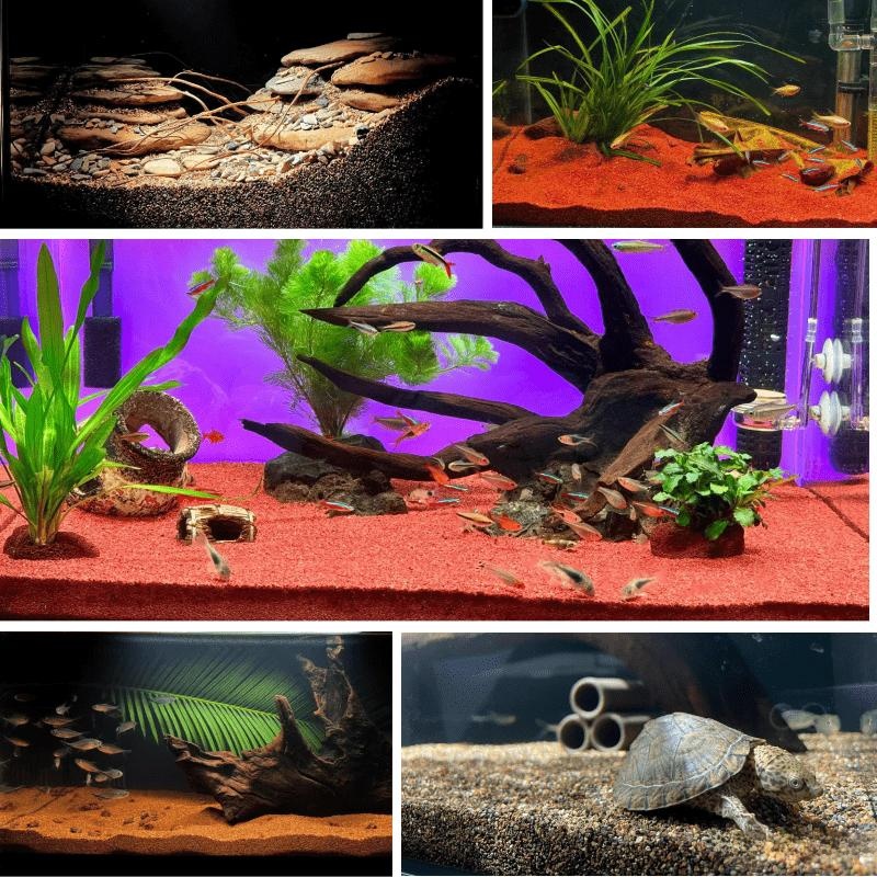 Refined Waed Rainforest Sand f - Aquarium Planted Sand ulasan dan harga