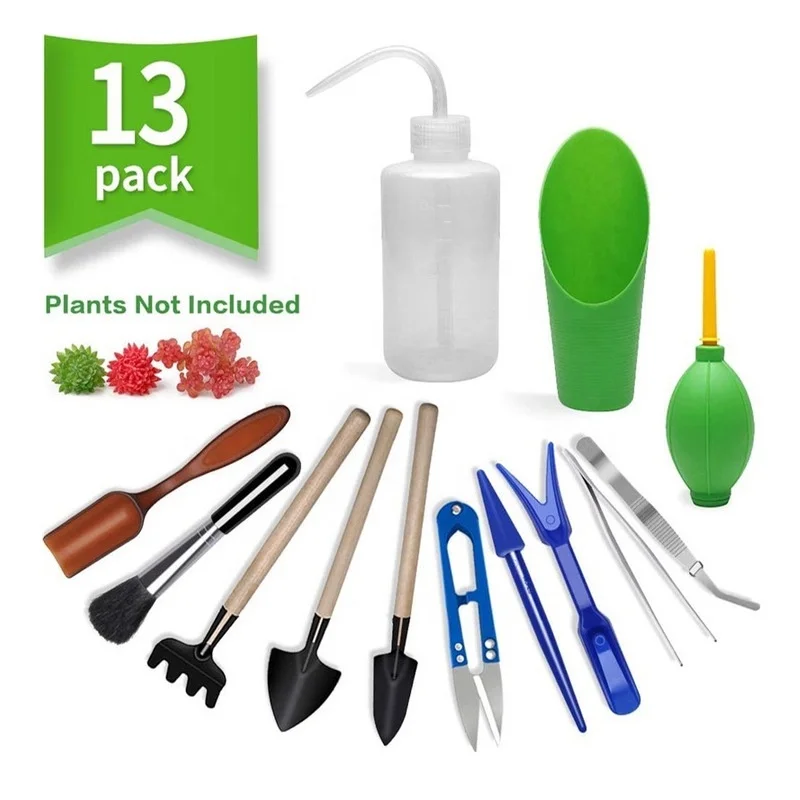 13Pcs Garden Planter Kit DIY S - Planted Aquarium Tools ulasan dan harga