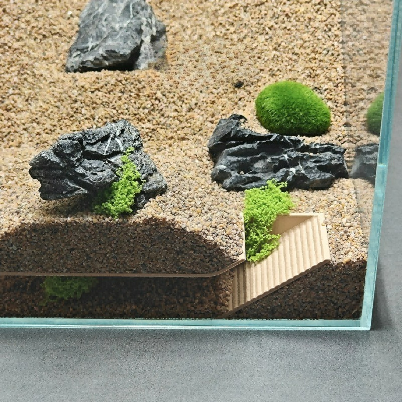 Aquarium Hideouts Shelter, Und - Aquarium Plant Rings ulasan dan harga