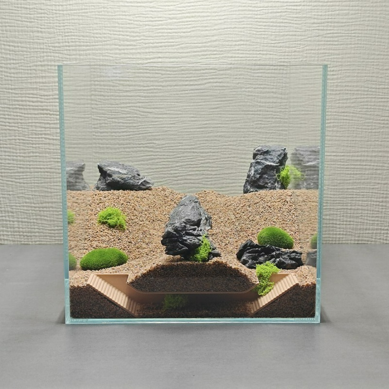 Aquarium Hideouts Shelter, Und - Aquarium Plant Rings ulasan dan harga