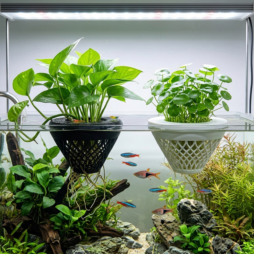 1PC Floating Aquarium Plant Ho - Planted Aquarium Maintenance ulasan dan harga