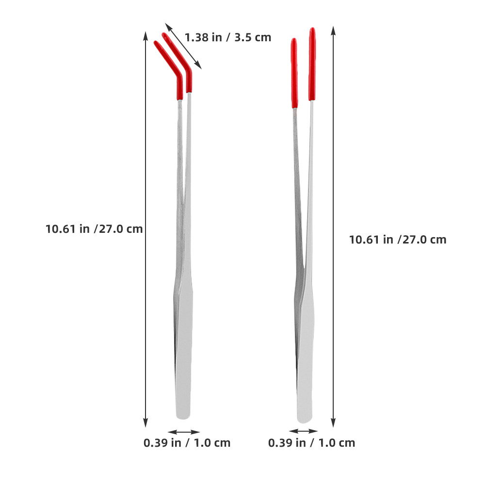 2Pcs Stainless Steel Reptile F - Planted Aquarium Tips ulasan dan harga