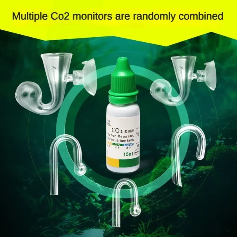 Aquarium CO2 Indicator Solutio - Planted Aquarium Ph ulasan dan harga