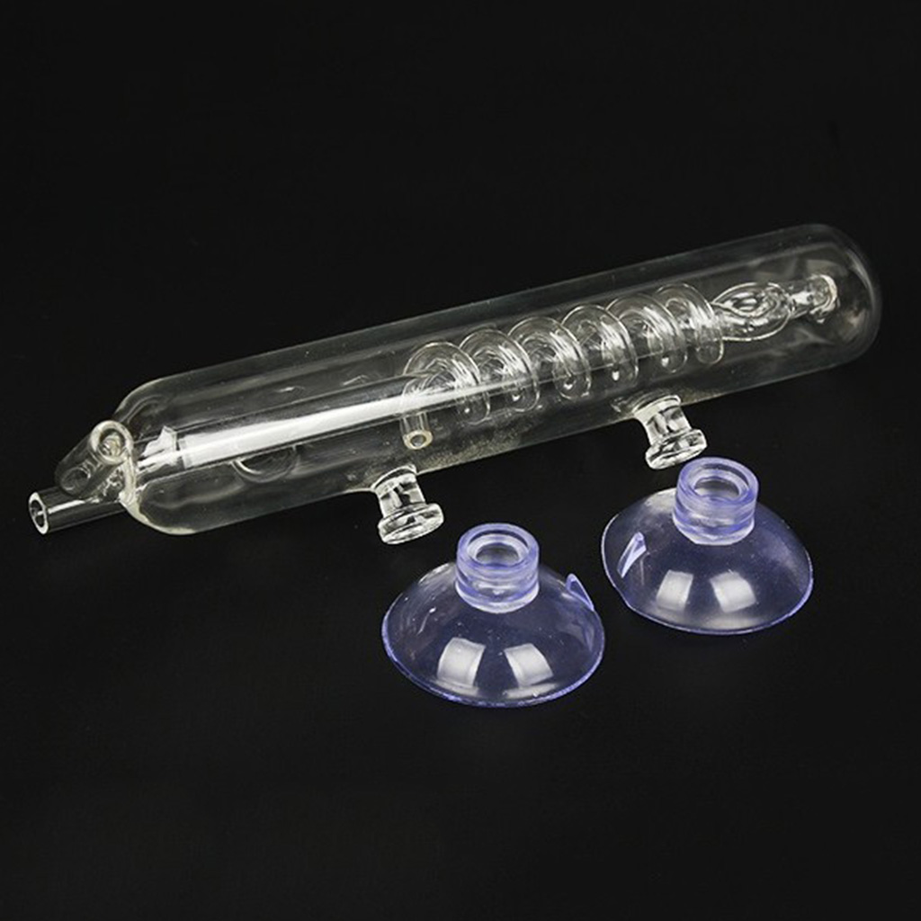 Glass CO2 Diffuser Bubble Coun - Planted Aquarium Ph ulasan dan harga