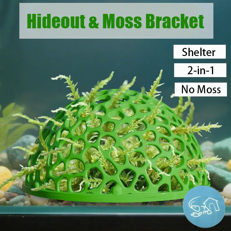 Aquarium Hideouts Cave Shelter - Aquarium Plant Rings ulasan dan harga