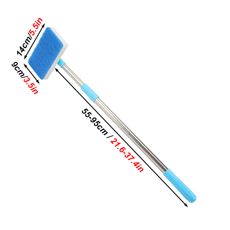 55-95cm Telescopic Handle 180° - Planted Aquarium Tool Kit ulasan dan harga