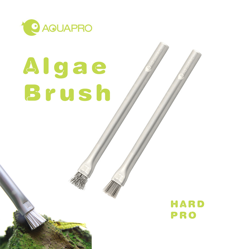 Aquapro Algae Brush Cleaning T - Planted Aquarium Algae Remover ulasan dan harga
