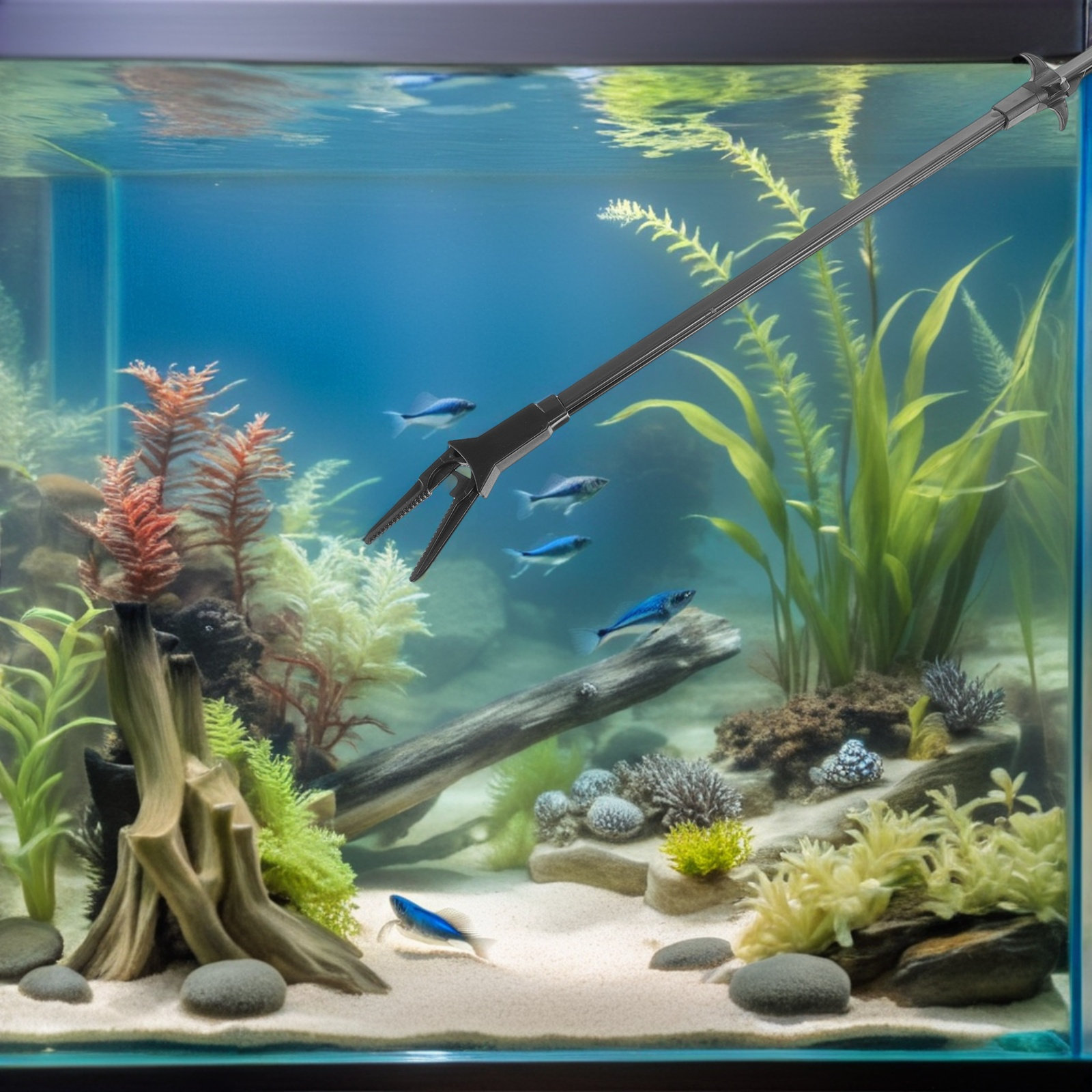 3Pcs Fish Tank Tongs 19.7inch  - Planted Aquarium Maintenance ulasan dan harga