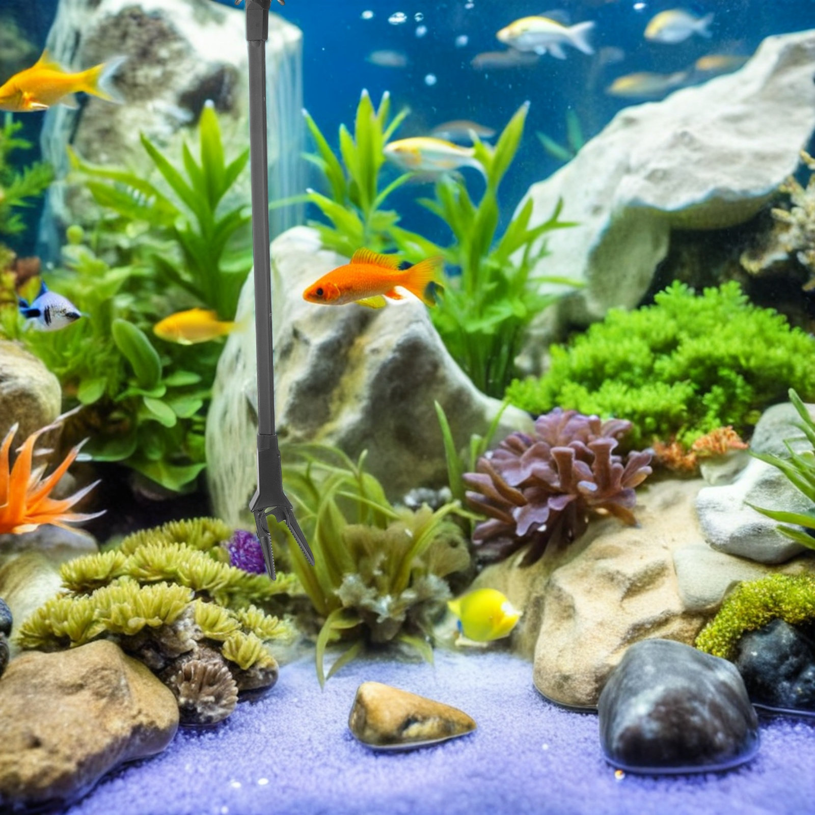 3Pcs Fish Tank Tongs 19.7inch  - Planted Aquarium Maintenance ulasan dan harga