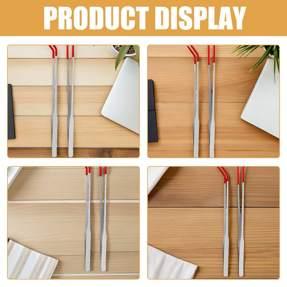 2Pcs Pet Feeding Tongs Stainle - Planted Aquarium Tips ulasan dan harga