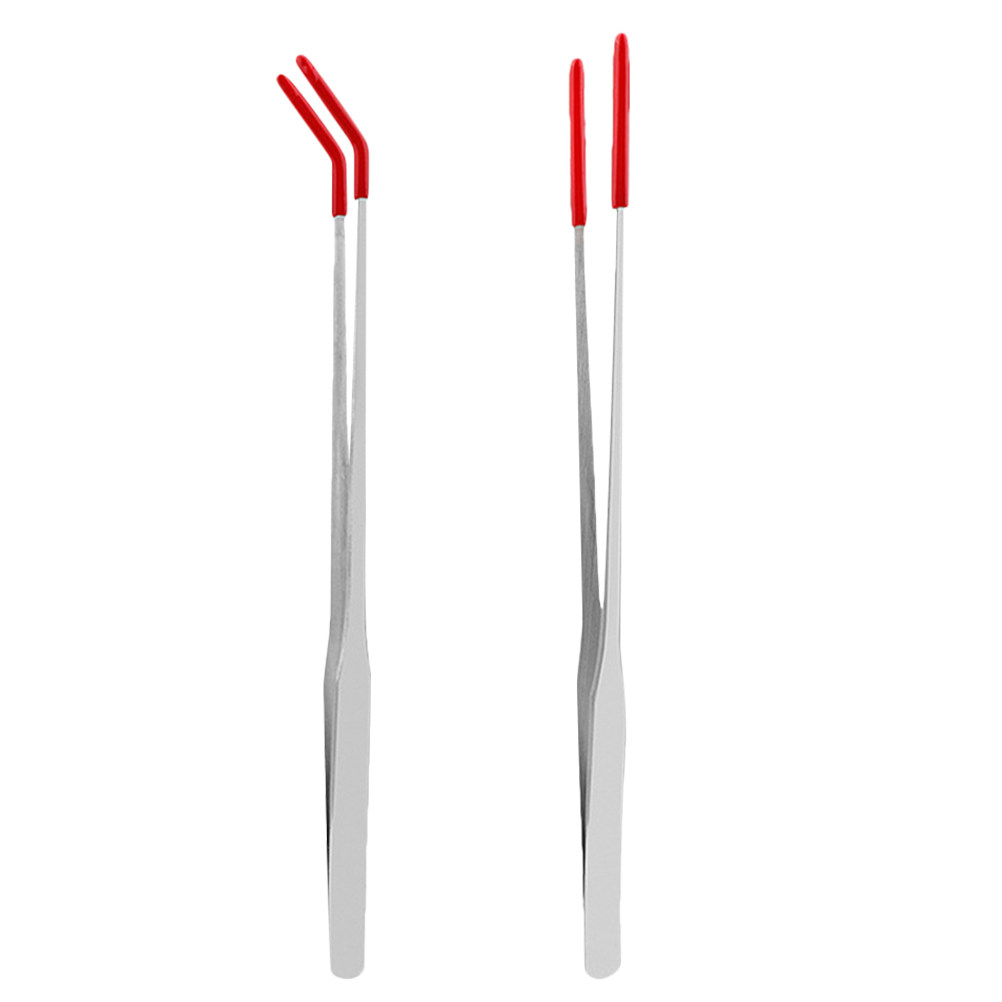 2Pcs Pet Feeding Tongs Stainle - Planted Aquarium Tips ulasan dan harga