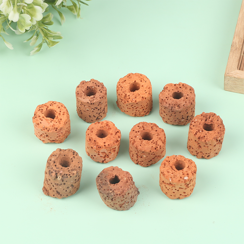10Pcs Ceramic Plant Fixing Rin - Aquarium Plant Rings ulasan dan harga