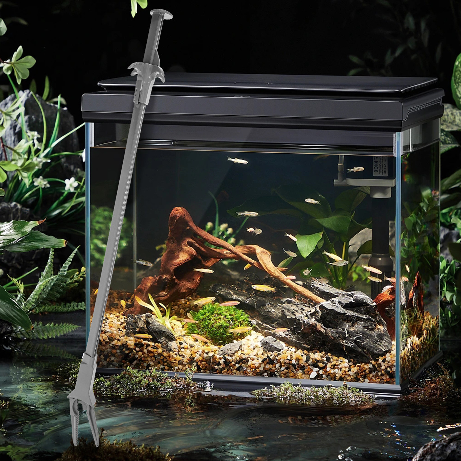 50Cm Extra Long Plastic Aquati - Planted Aquarium Tips ulasan dan harga