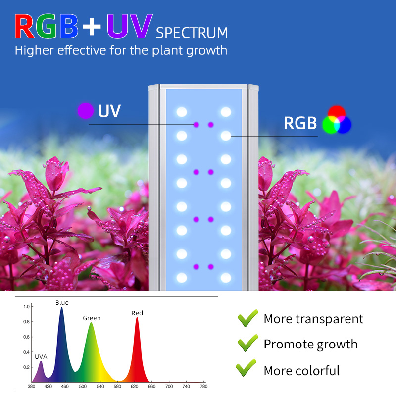 Wrgb Led Aquarium Lights For L - Planted Aquarium Cycling ulasan dan harga