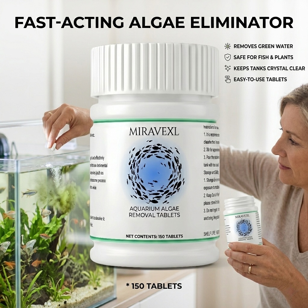 150 Ct Aquarium Algae Removal  - Planted Aquarium Algae Remover ulasan dan harga