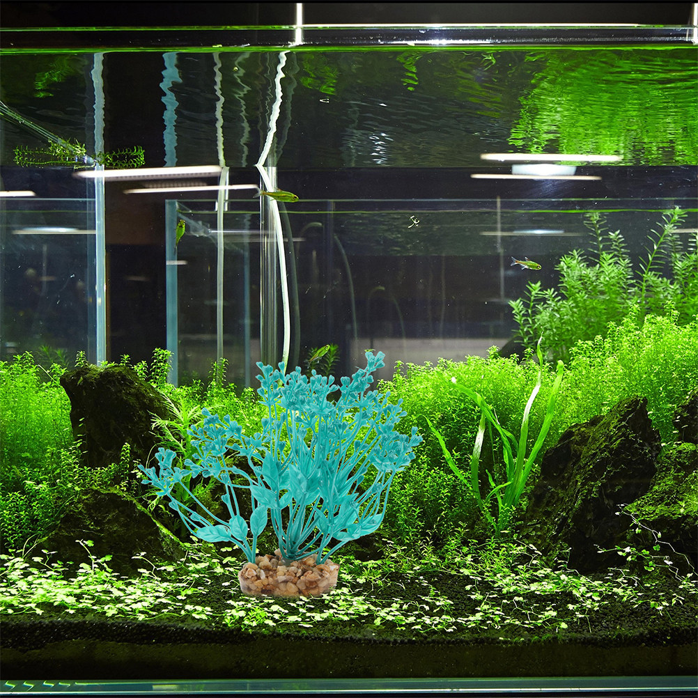 2Pcs Realistic Plastic Aquariu - Planted Aquarium Maintenance ulasan dan harga