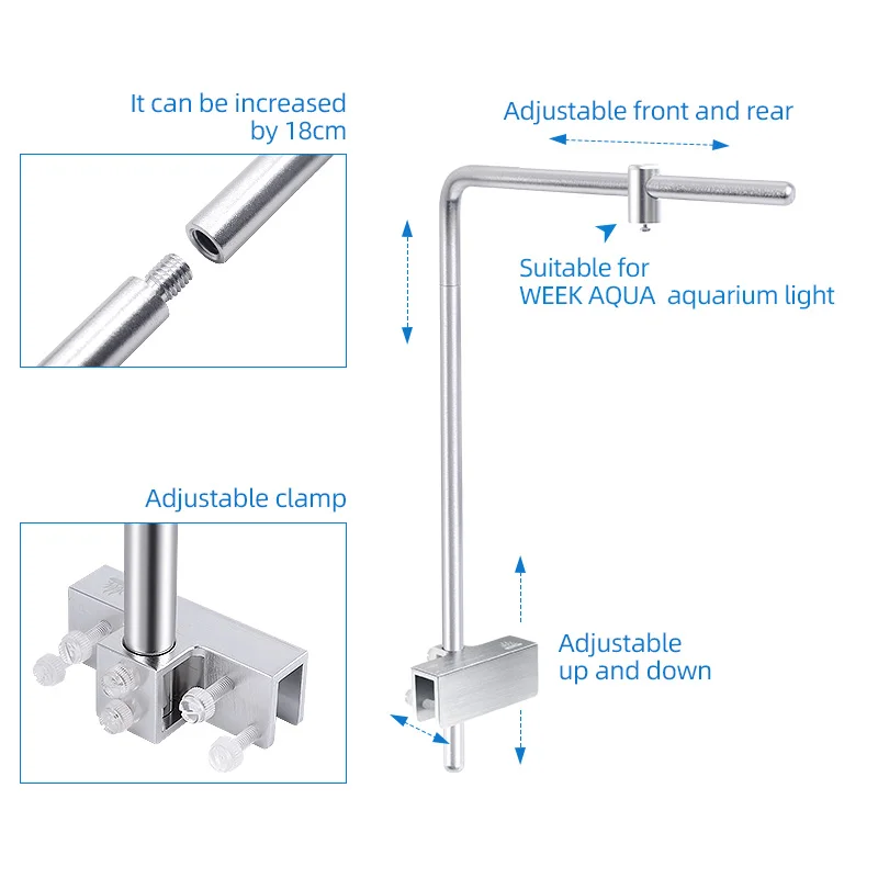 Week Aqua Light Stand Universa - Planted Aquarium Accessories ulasan dan harga
